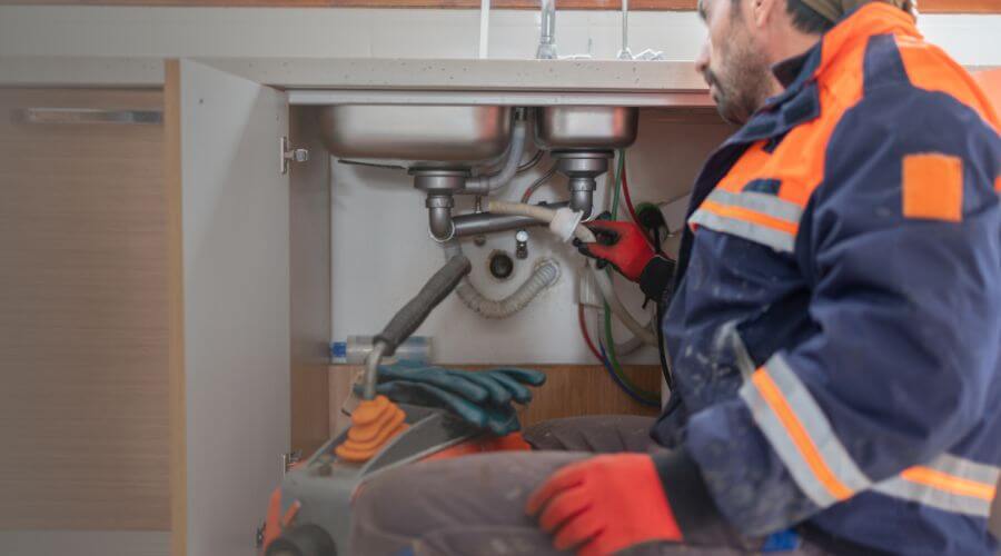 Thermal Imaging Leak Detection in Center Cross, VA